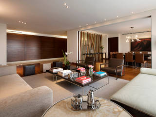 Departamento Tabachines , Hansi Arquitectura Hansi Arquitectura Modern living room