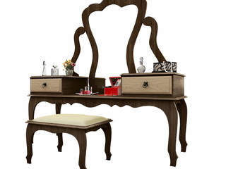 Penteadeira JB 7900, Móveis JB Bechara Móveis JB Bechara Classic style bedroom MDF