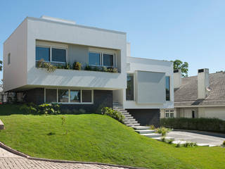 Residencial, Pinheiro Machado Arquitetura Pinheiro Machado Arquitetura บ้านและที่อยู่อาศัย