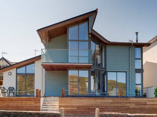 Rockside, Polzeath, Cornwall, Trewin Design Architects Trewin Design Architects خانه ها
