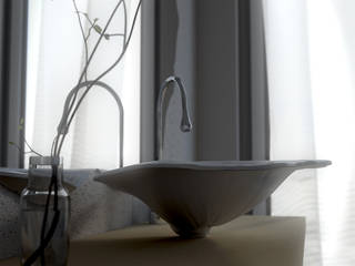 farfuglium, krayms A&D - Fa&Fra krayms A&D - Fa&Fra Casas de banho modernas