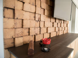 SOGGIORNO IN ROVERE ANTICO, RI-NOVO RI-NOVO Rustic style living room Wood