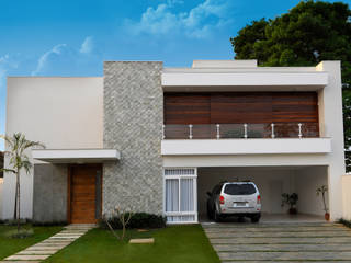 Residência CC, Cabral Arquitetura Ltda. Cabral Arquitetura Ltda. Moderne Häuser