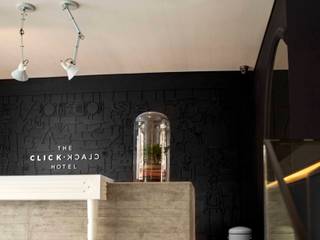 Hotel Click Clack , ODA - Oficina de Diseño y Arquitectura ODA - Oficina de Diseño y Arquitectura Ruang Komersial