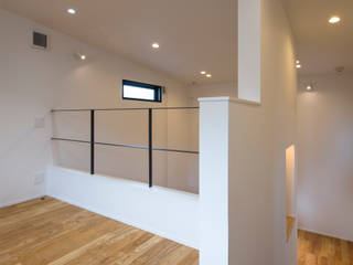Chigusa Atelier-house, Sakurayama-Architect-Design Sakurayama-Architect-Design Salas multimédia modernas
