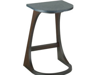 DENIM - Side Table, abode Co., Ltd. abode Co., Ltd. Minimalistyczny salon