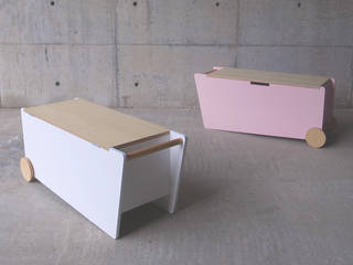 BENCH BOX, abode Co., Ltd. abode Co., Ltd. Quartos de criança minimalistas