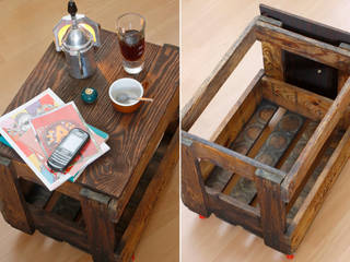 upcycling & objets trouves, christian hacker fotodesign christian hacker fotodesign Terrace لکڑی Wood effect