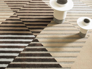 [디자인카페트,북유럽인테리어,정사각러그] KARO, CAURA CARPET CAURA CARPET Pisos Fibra natural Beige