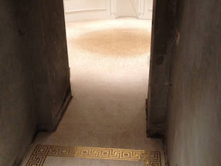 Mosaic floor, Mosaico3M Mosaico3M Modern Corridor, Hallway and Staircase
