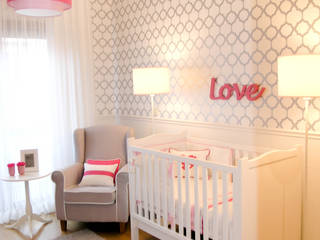 Love Nursery - Quarto de Bebé, Andreia Alexandre Interior Styling Andreia Alexandre Interior Styling