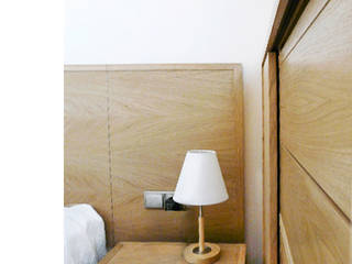 Dormitorio Roble, barronkress barronkress Scandinavian style bedroom Wood Wood effect