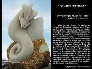 Aqualys Hyppocus, Arlequin Arlequin Kunst Skulpturen Stein Beige