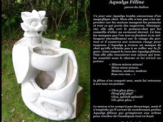 Aqualys Féline, Arlequin Arlequin Kunst Skulpturen Stein Grau