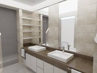 homify Modern bathroom