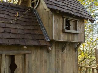 Boomhut Haasrode, Hamer en Hark Hamer en Hark Jardines de estilo rural