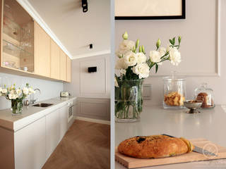NAVY, Kołodziej & Szmyt Projektowanie Wnętrz Kołodziej & Szmyt Projektowanie Wnętrz Eclectic style kitchen