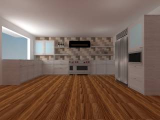 COCINA ABIERTA, ARCE FLORIDA LLC ARCE FLORIDA LLC Modern style kitchen Wood Wood effect