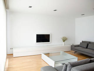 DUPLEX - PERIODISTA MATOSES, XIMO ROCA DISEÑO XIMO ROCA DISEÑO Scandinavian style living room