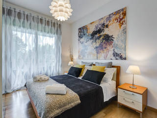 Appartamento Laurentina - Roma, Luca Tranquilli - Fotografo Luca Tranquilli - Fotografo Phòng ngủ phong cách hiện đại