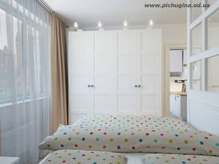 Квартира 45 м.кв., Tеtіana Pichugina Tеtіana Pichugina Dormitorios de estilo escandinavo