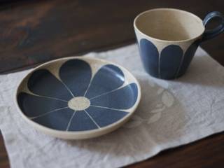 花シリーズ, 苔色工房 苔色工房 モダンデザインの ダイニング 陶器