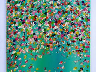 "Blütenzauber" abstrakte Blumen Malerei, art & stil art & stil Ulteriori spazi