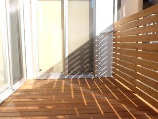 OT House, 株式会社グリーンプラス 株式会社グリーンプラス Terrace لکڑی Wood effect