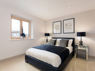 Oyster Reach, Lee Evans Partnership Lee Evans Partnership Modern style bedroom