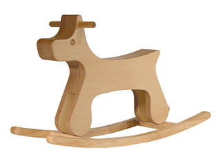 ROCKING PUPPY, abode Co., Ltd. abode Co., Ltd. Cuartos infantiles de estilo minimalista