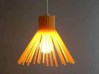 STRAW - Pendant Lamp, abode Co., Ltd. abode Co., Ltd. Salas de estilo minimalista
