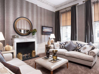 Edinburgh Town House, Neale Smith Photography Neale Smith Photography Eclectic style living room
