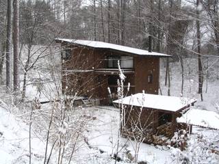 軽井沢の家, 暮らしの醸造所 暮らしの醸造所 Casas eclécticas Madera Acabado en madera