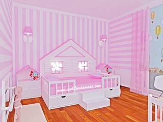 Montessori Odası, MOBİLYADA MODA MOBİLYADA MODA غرفة الاطفال خشب Wood effect