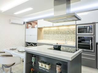 Cozinha Gourmet, Habitat arquitetura Habitat arquitetura Nhà bếp phong cách hiện đại