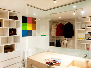 Walk In Closet, Redesign Studio Redesign Studio Bagno moderno