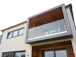 Zinc Balcony Pod and Basement Conversion, Urban Creatures : Architects Urban Creatures : Architects Varandas, marquises e terraços modernos