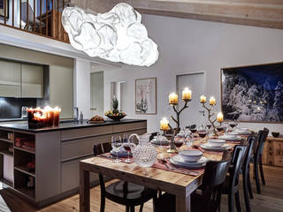 Alpine Interiors, Ross Woodhall Images Ross Woodhall Images Cocinas de estilo moderno