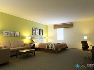 Bedroom Projects, ARY Studios ARY Studios Спальня в стиле модерн