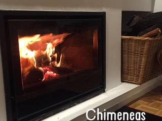 Estufa de leña, Chimeneas Picos de Europa Chimeneas Picos de Europa Гостиная в стиле модерн