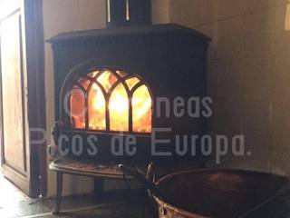 Estufa de leña, Chimeneas Picos de Europa Chimeneas Picos de Europa Livings modernos: Ideas, imágenes y decoración