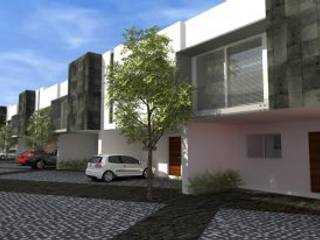 Residencial Escultores, studioQUATTRO.mx studioQUATTRO.mx Modern houses