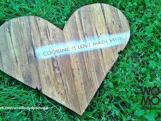 Cozinhar amor, WoodMood WoodMood Country style kitchen