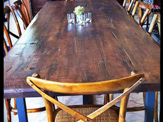 Mesa rústica, WoodMood WoodMood Rustic style dining room