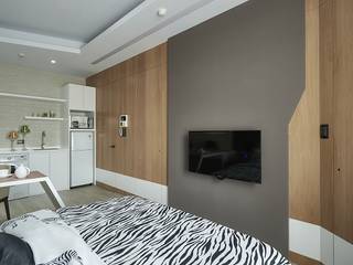 [HOME] Yunshi Interior Design, KD Panels KD Panels Dormitorios modernos Madera Acabado en madera
