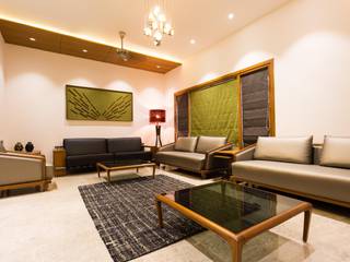 Jayesh bhai interiors, Vipul Patel Architects Vipul Patel Architects Modern Oturma Odası