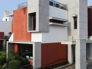 Dual house images, Vipul Patel Architects Vipul Patel Architects Modern houses