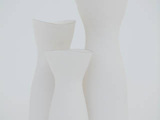 WHITE PORCELAIN, RYOTA AOKI POTTERY RYOTA AOKI POTTERY ห้องทานข้าว เครื่องเคลือบ