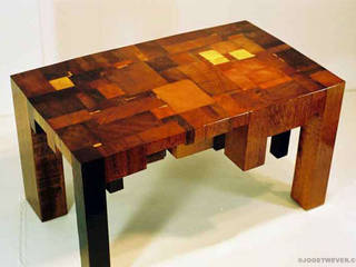 ​HollandTable, Joost Wever Joost Wever Salones de estilo ecléctico Madera Acabado en madera