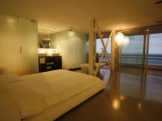 Un loft en la Albufera , Isidoro Moreno e Hijos s.l. Isidoro Moreno e Hijos s.l. Modern style bedroom